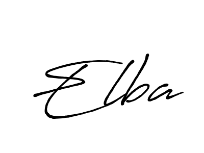 Best and Professional Signature Style for Elba. Antro_Vectra_Bolder Best Signature Style Collection. Elba signature style 7 images and pictures png