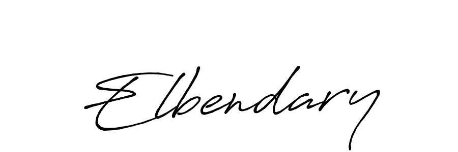 It looks lik you need a new signature style for name Elbendary. Design unique handwritten (Antro_Vectra_Bolder) signature with our free signature maker in just a few clicks. Elbendary signature style 7 images and pictures png