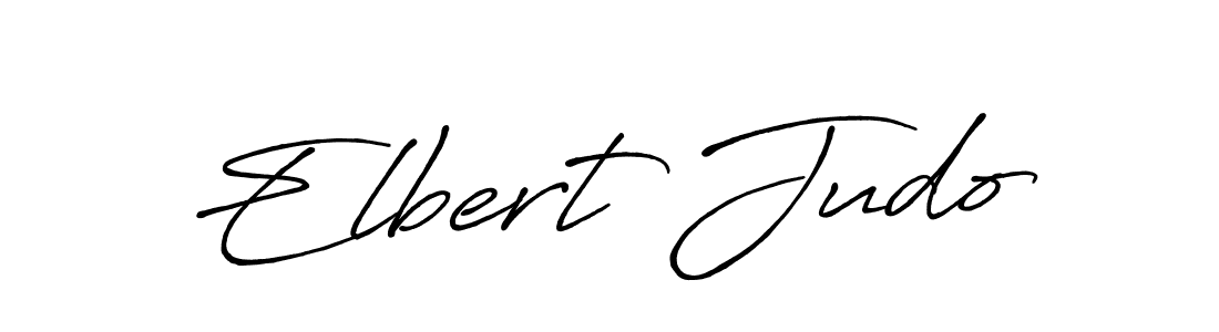 Create a beautiful signature design for name Elbert Judo. With this signature (Antro_Vectra_Bolder) fonts, you can make a handwritten signature for free. Elbert Judo signature style 7 images and pictures png