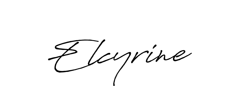 You should practise on your own different ways (Antro_Vectra_Bolder) to write your name (Elcyrine) in signature. don't let someone else do it for you. Elcyrine signature style 7 images and pictures png