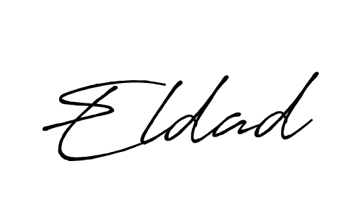 Also You can easily find your signature by using the search form. We will create Eldad name handwritten signature images for you free of cost using Antro_Vectra_Bolder sign style. Eldad signature style 7 images and pictures png