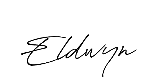 Eldwyn stylish signature style. Best Handwritten Sign (Antro_Vectra_Bolder) for my name. Handwritten Signature Collection Ideas for my name Eldwyn. Eldwyn signature style 7 images and pictures png