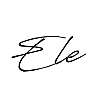 This is the best signature style for the Ele name. Also you like these signature font (Antro_Vectra_Bolder). Mix name signature. Ele signature style 7 images and pictures png