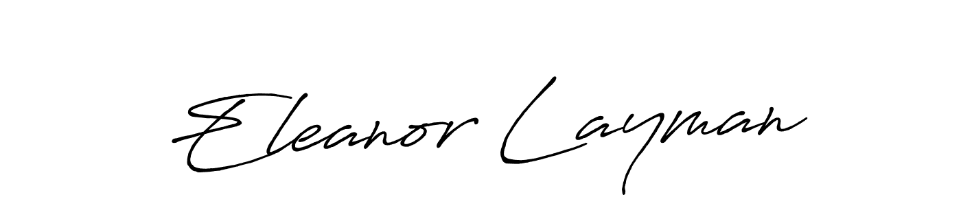 Also we have Eleanor Layman name is the best signature style. Create professional handwritten signature collection using Antro_Vectra_Bolder autograph style. Eleanor Layman signature style 7 images and pictures png