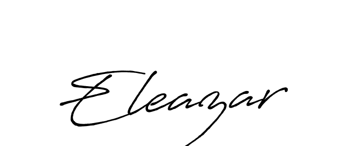 Use a signature maker to create a handwritten signature online. With this signature software, you can design (Antro_Vectra_Bolder) your own signature for name Eleazar. Eleazar signature style 7 images and pictures png