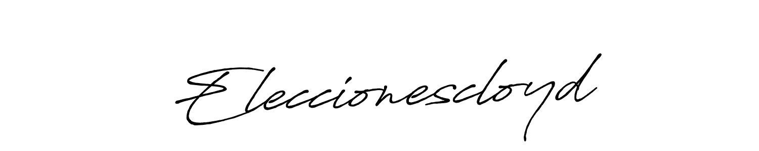 Also You can easily find your signature by using the search form. We will create Eleccionescloyd name handwritten signature images for you free of cost using Antro_Vectra_Bolder sign style. Eleccionescloyd signature style 7 images and pictures png