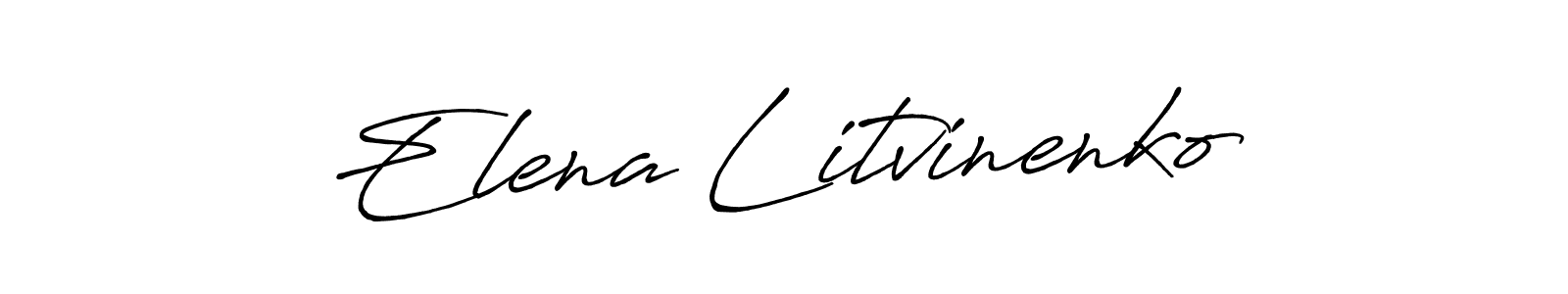 How to make Elena Litvinenko signature? Antro_Vectra_Bolder is a professional autograph style. Create handwritten signature for Elena Litvinenko name. Elena Litvinenko signature style 7 images and pictures png