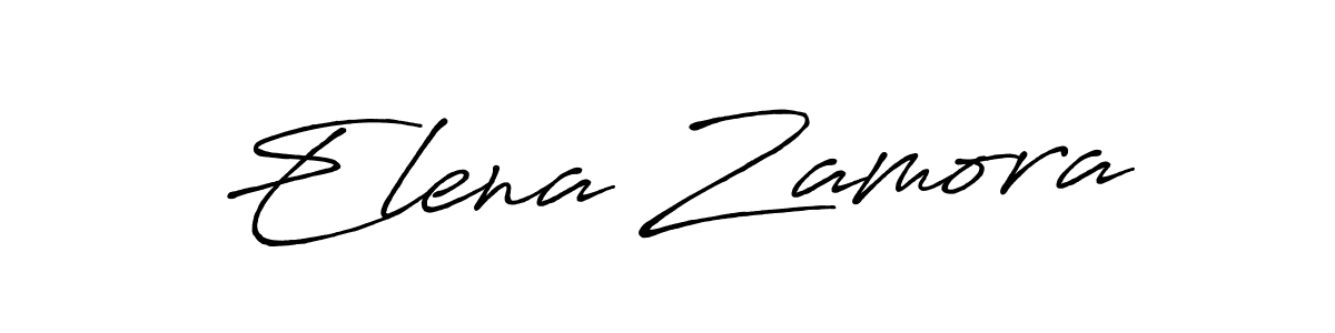 Make a short Elena Zamora signature style. Manage your documents anywhere anytime using Antro_Vectra_Bolder. Create and add eSignatures, submit forms, share and send files easily. Elena Zamora signature style 7 images and pictures png