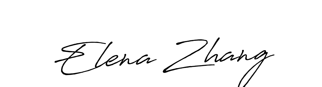 The best way (Antro_Vectra_Bolder) to make a short signature is to pick only two or three words in your name. The name Elena Zhang include a total of six letters. For converting this name. Elena Zhang signature style 7 images and pictures png