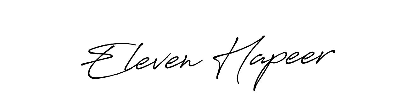 Here are the top 10 professional signature styles for the name Eleven Hapeer. These are the best autograph styles you can use for your name. Eleven Hapeer signature style 7 images and pictures png