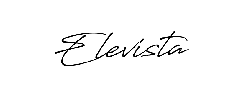 Also we have Elevista name is the best signature style. Create professional handwritten signature collection using Antro_Vectra_Bolder autograph style. Elevista signature style 7 images and pictures png