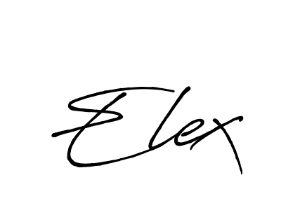 Once you've used our free online signature maker to create your best signature Antro_Vectra_Bolder style, it's time to enjoy all of the benefits that Elex name signing documents. Elex signature style 7 images and pictures png