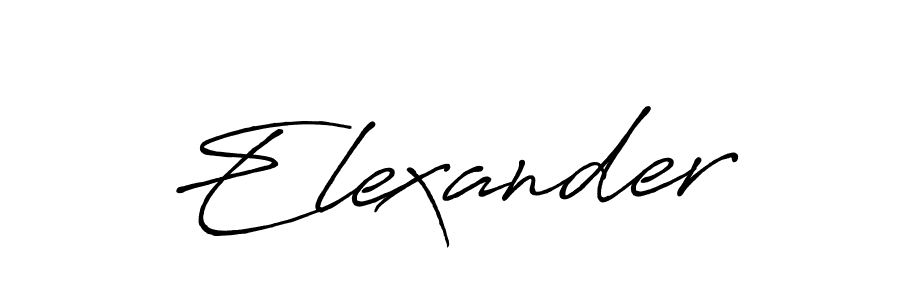 Best and Professional Signature Style for Elexander. Antro_Vectra_Bolder Best Signature Style Collection. Elexander signature style 7 images and pictures png