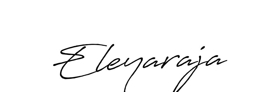 Create a beautiful signature design for name Eleyaraja. With this signature (Antro_Vectra_Bolder) fonts, you can make a handwritten signature for free. Eleyaraja signature style 7 images and pictures png