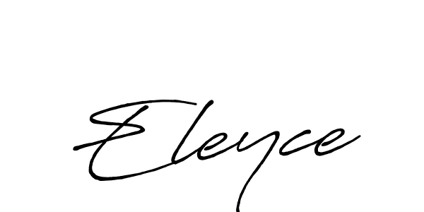 Create a beautiful signature design for name Eleyce. With this signature (Antro_Vectra_Bolder) fonts, you can make a handwritten signature for free. Eleyce signature style 7 images and pictures png