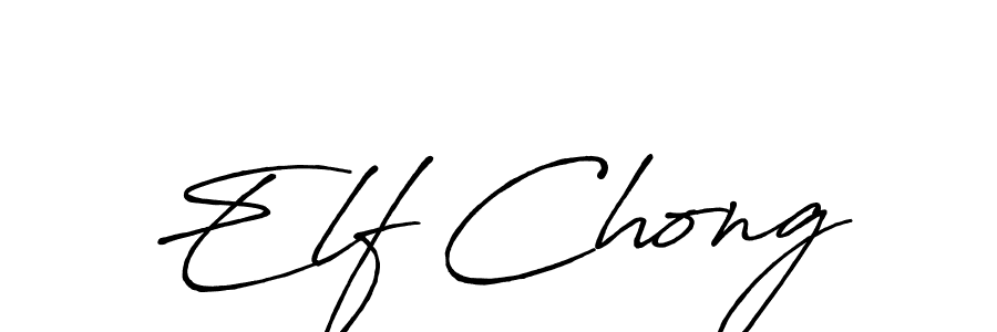 Make a short Elf Chong signature style. Manage your documents anywhere anytime using Antro_Vectra_Bolder. Create and add eSignatures, submit forms, share and send files easily. Elf Chong signature style 7 images and pictures png