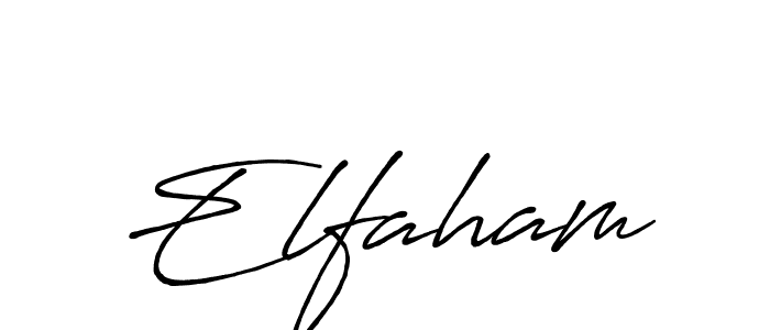 Also You can easily find your signature by using the search form. We will create Elfaham name handwritten signature images for you free of cost using Antro_Vectra_Bolder sign style. Elfaham signature style 7 images and pictures png