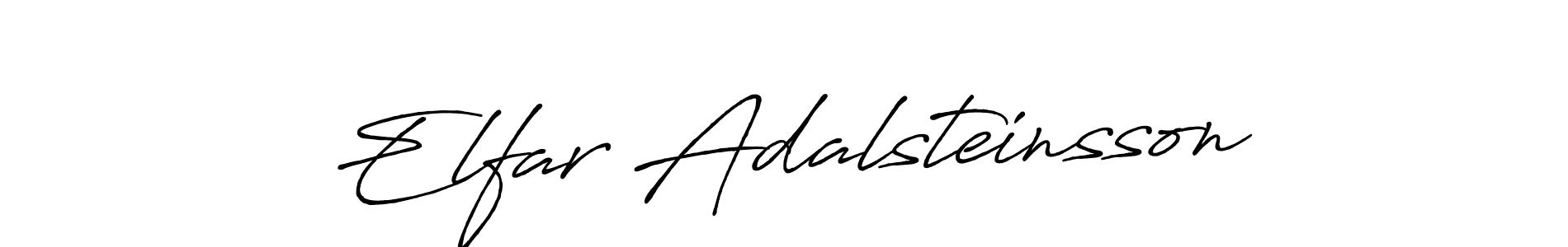 Elfar Adalsteinsson stylish signature style. Best Handwritten Sign (Antro_Vectra_Bolder) for my name. Handwritten Signature Collection Ideas for my name Elfar Adalsteinsson. Elfar Adalsteinsson signature style 7 images and pictures png