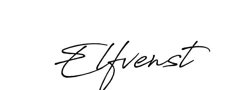 Antro_Vectra_Bolder is a professional signature style that is perfect for those who want to add a touch of class to their signature. It is also a great choice for those who want to make their signature more unique. Get Elfvenst name to fancy signature for free. Elfvenst signature style 7 images and pictures png