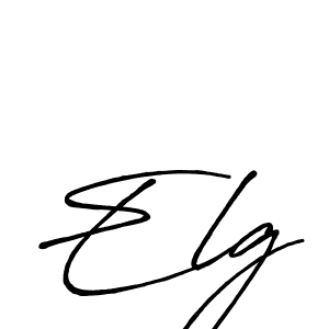 Also You can easily find your signature by using the search form. We will create Elg name handwritten signature images for you free of cost using Antro_Vectra_Bolder sign style. Elg signature style 7 images and pictures png