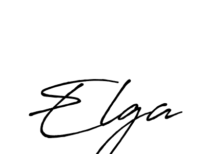 Best and Professional Signature Style for Elga. Antro_Vectra_Bolder Best Signature Style Collection. Elga signature style 7 images and pictures png