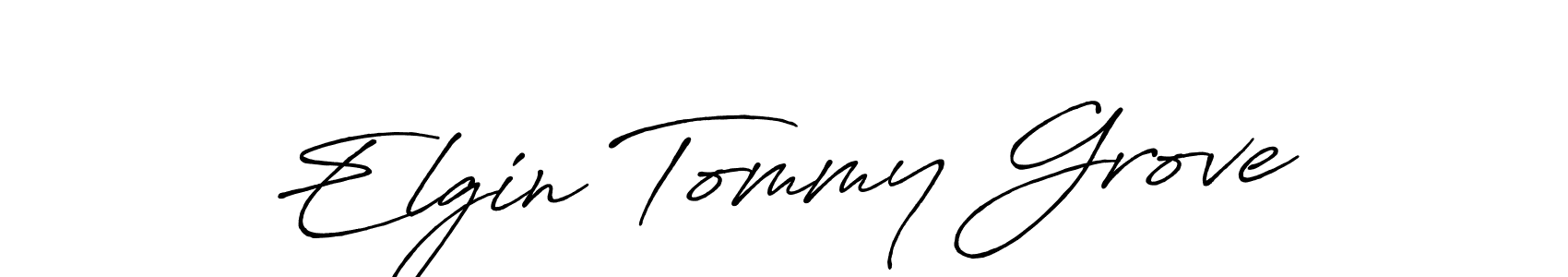 if you are searching for the best signature style for your name Elgin Tommy Grove. so please give up your signature search. here we have designed multiple signature styles  using Antro_Vectra_Bolder. Elgin Tommy Grove signature style 7 images and pictures png