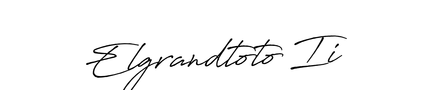 Here are the top 10 professional signature styles for the name Elgrandtoto Ii. These are the best autograph styles you can use for your name. Elgrandtoto Ii signature style 7 images and pictures png