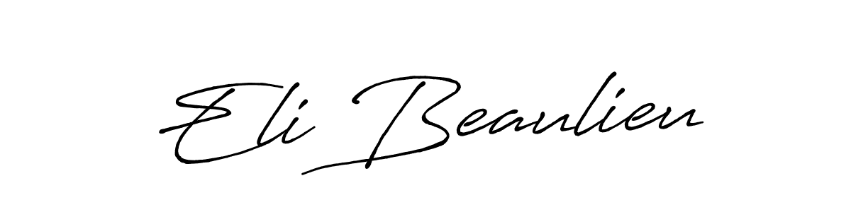 This is the best signature style for the Eli Beaulieu name. Also you like these signature font (Antro_Vectra_Bolder). Mix name signature. Eli Beaulieu signature style 7 images and pictures png
