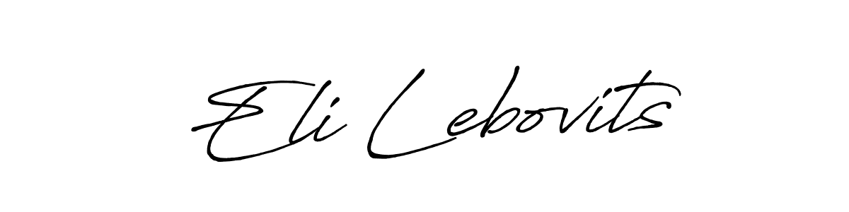 How to Draw Eli Lebovits signature style? Antro_Vectra_Bolder is a latest design signature styles for name Eli Lebovits. Eli Lebovits signature style 7 images and pictures png