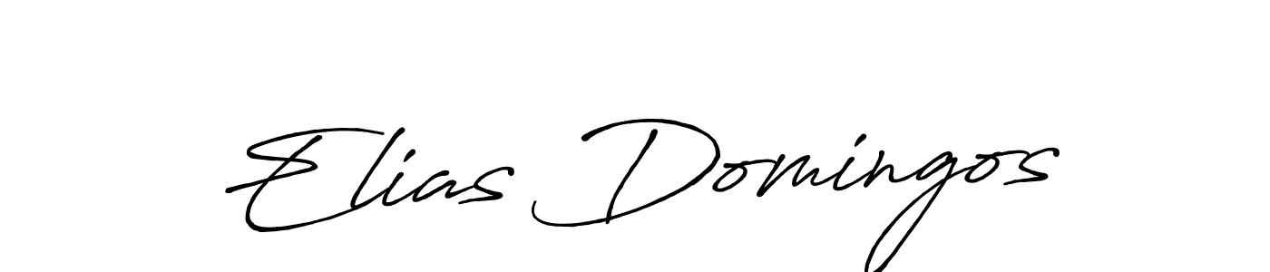 You should practise on your own different ways (Antro_Vectra_Bolder) to write your name (Elias Domingos) in signature. don't let someone else do it for you. Elias Domingos signature style 7 images and pictures png