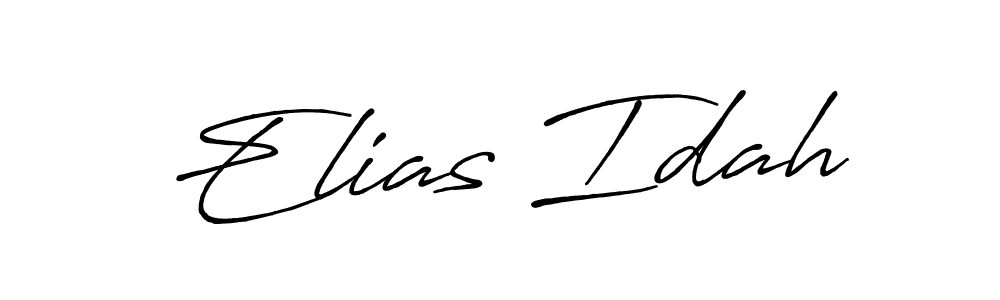 Once you've used our free online signature maker to create your best signature Antro_Vectra_Bolder style, it's time to enjoy all of the benefits that Elias Idah name signing documents. Elias Idah signature style 7 images and pictures png