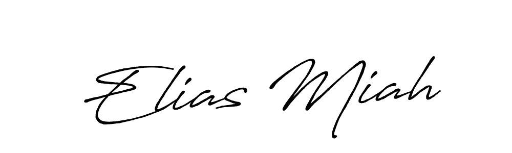 Once you've used our free online signature maker to create your best signature Antro_Vectra_Bolder style, it's time to enjoy all of the benefits that Elias Miah name signing documents. Elias Miah signature style 7 images and pictures png