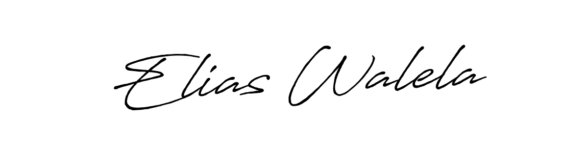 Make a short Elias Walela signature style. Manage your documents anywhere anytime using Antro_Vectra_Bolder. Create and add eSignatures, submit forms, share and send files easily. Elias Walela signature style 7 images and pictures png