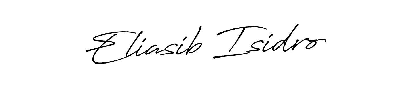 Once you've used our free online signature maker to create your best signature Antro_Vectra_Bolder style, it's time to enjoy all of the benefits that Eliasib Isidro name signing documents. Eliasib Isidro signature style 7 images and pictures png