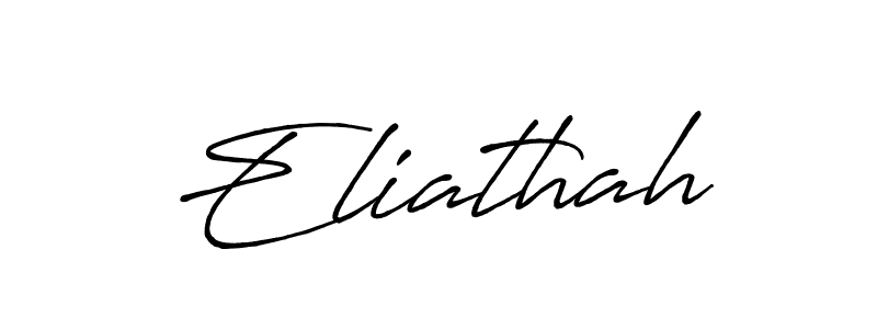 Also we have Eliathah name is the best signature style. Create professional handwritten signature collection using Antro_Vectra_Bolder autograph style. Eliathah signature style 7 images and pictures png