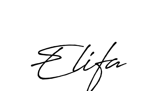 Antro_Vectra_Bolder is a professional signature style that is perfect for those who want to add a touch of class to their signature. It is also a great choice for those who want to make their signature more unique. Get Elifa name to fancy signature for free. Elifa signature style 7 images and pictures png