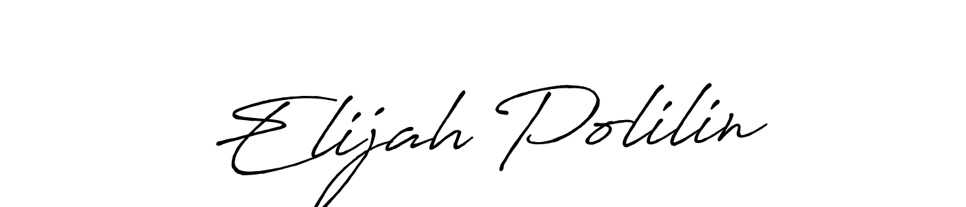 This is the best signature style for the Elijah Polilin name. Also you like these signature font (Antro_Vectra_Bolder). Mix name signature. Elijah Polilin signature style 7 images and pictures png