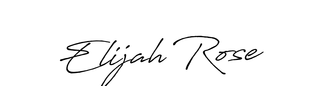 How to Draw Elijah Rose signature style? Antro_Vectra_Bolder is a latest design signature styles for name Elijah Rose. Elijah Rose signature style 7 images and pictures png