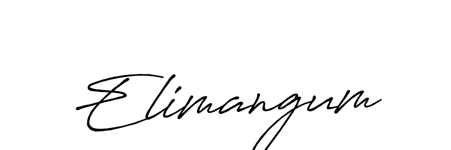 How to Draw Elimangum signature style? Antro_Vectra_Bolder is a latest design signature styles for name Elimangum. Elimangum signature style 7 images and pictures png