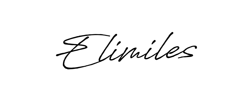 The best way (Antro_Vectra_Bolder) to make a short signature is to pick only two or three words in your name. The name Elimiles include a total of six letters. For converting this name. Elimiles signature style 7 images and pictures png