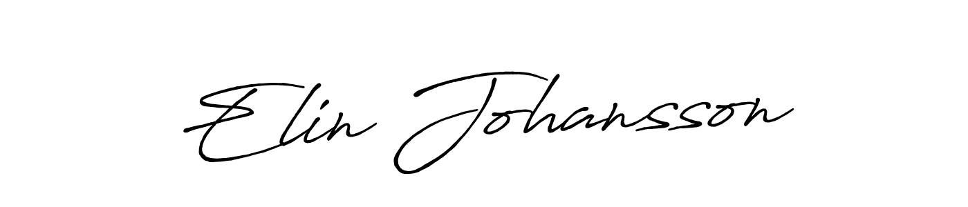 How to make Elin Johansson signature? Antro_Vectra_Bolder is a professional autograph style. Create handwritten signature for Elin Johansson name. Elin Johansson signature style 7 images and pictures png