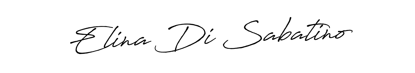 if you are searching for the best signature style for your name Elina Di Sabatino. so please give up your signature search. here we have designed multiple signature styles  using Antro_Vectra_Bolder. Elina Di Sabatino signature style 7 images and pictures png