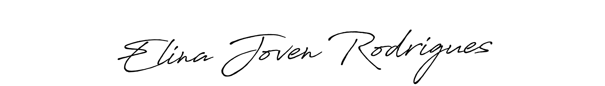 The best way (Antro_Vectra_Bolder) to make a short signature is to pick only two or three words in your name. The name Elina Joven Rodrigues include a total of six letters. For converting this name. Elina Joven Rodrigues signature style 7 images and pictures png