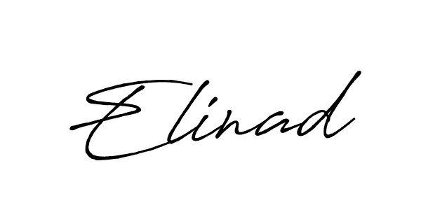 Create a beautiful signature design for name Elinad. With this signature (Antro_Vectra_Bolder) fonts, you can make a handwritten signature for free. Elinad signature style 7 images and pictures png