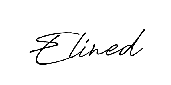 How to make Elined signature? Antro_Vectra_Bolder is a professional autograph style. Create handwritten signature for Elined name. Elined signature style 7 images and pictures png