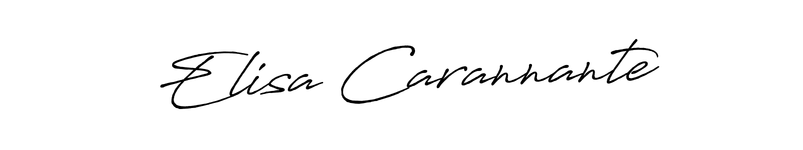 Also You can easily find your signature by using the search form. We will create Elisa Carannante name handwritten signature images for you free of cost using Antro_Vectra_Bolder sign style. Elisa Carannante signature style 7 images and pictures png