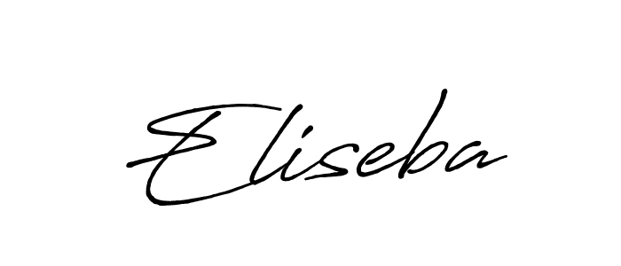 Once you've used our free online signature maker to create your best signature Antro_Vectra_Bolder style, it's time to enjoy all of the benefits that Eliseba name signing documents. Eliseba signature style 7 images and pictures png