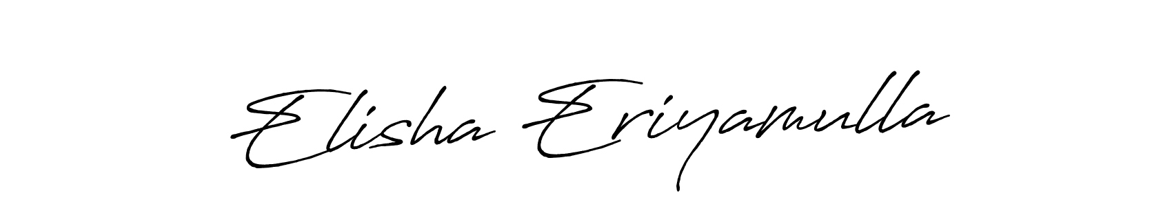 The best way (Antro_Vectra_Bolder) to make a short signature is to pick only two or three words in your name. The name Elisha Eriyamulla include a total of six letters. For converting this name. Elisha Eriyamulla signature style 7 images and pictures png