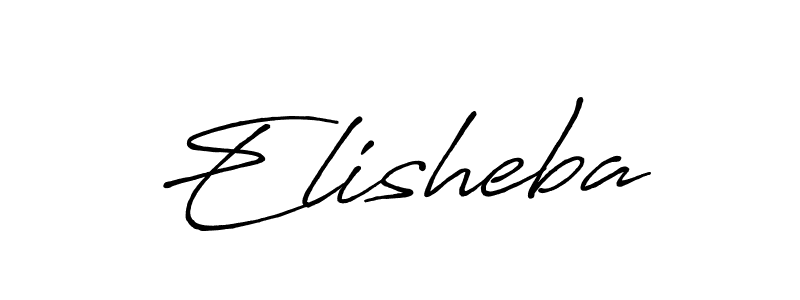 if you are searching for the best signature style for your name Elisheba. so please give up your signature search. here we have designed multiple signature styles  using Antro_Vectra_Bolder. Elisheba signature style 7 images and pictures png