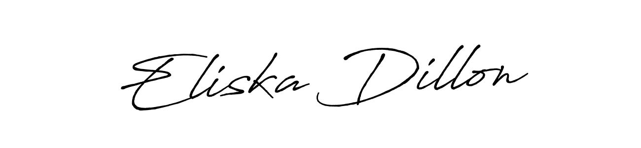 Check out images of Autograph of Eliska Dillon name. Actor Eliska Dillon Signature Style. Antro_Vectra_Bolder is a professional sign style online. Eliska Dillon signature style 7 images and pictures png